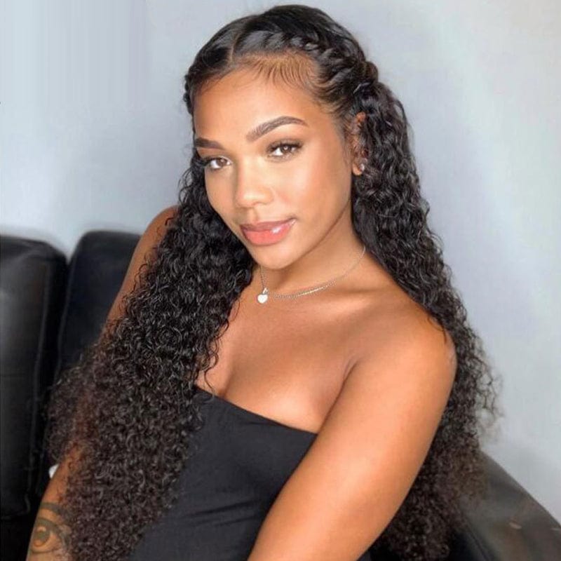 Klaiyi Curly Virgin Hair 1 bundle Unprocessed Human Hair Extensions, Jerry Curly Hair Style